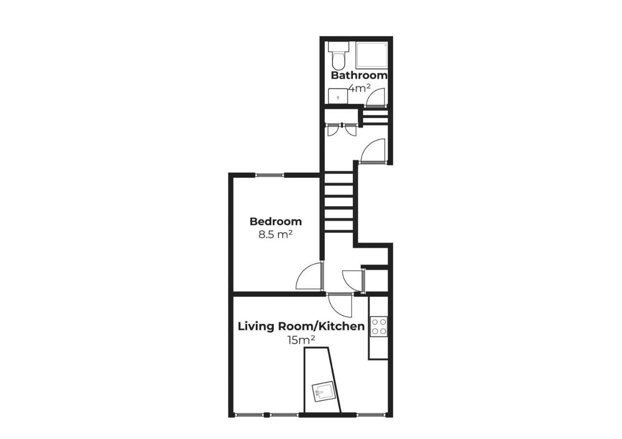 Villa Manderley Penthouse St Ives Esterno foto